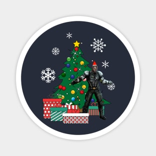 Jax Around The Christmas Tree Mortal Kombat Magnet